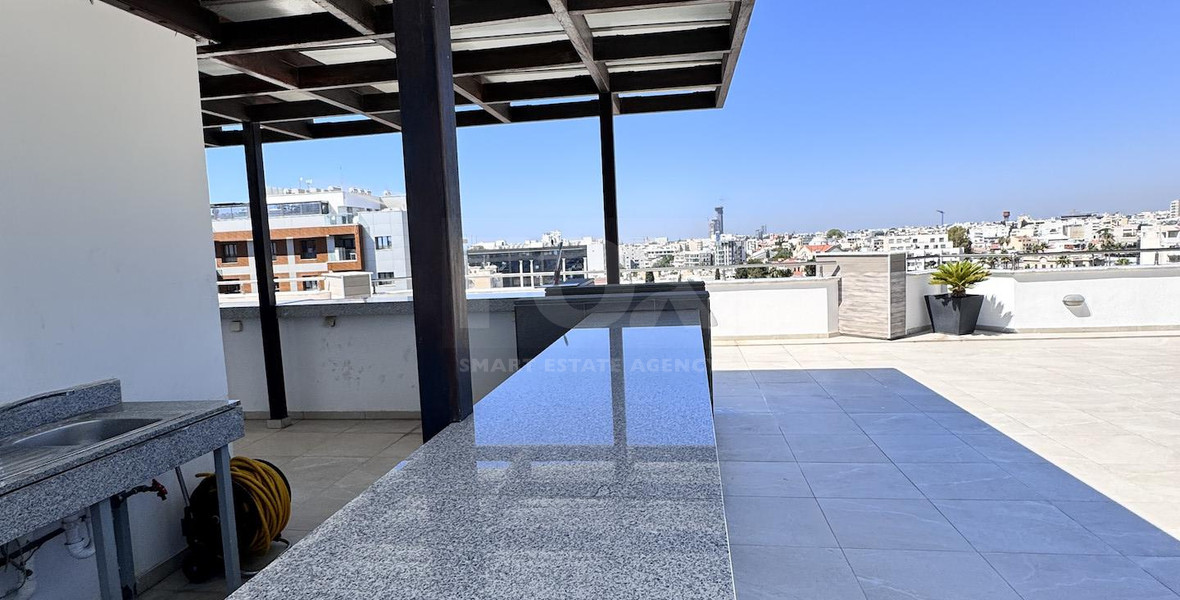 Luxury Beachfront Penthouse with Private Roof Garden in Limassol Sea Front