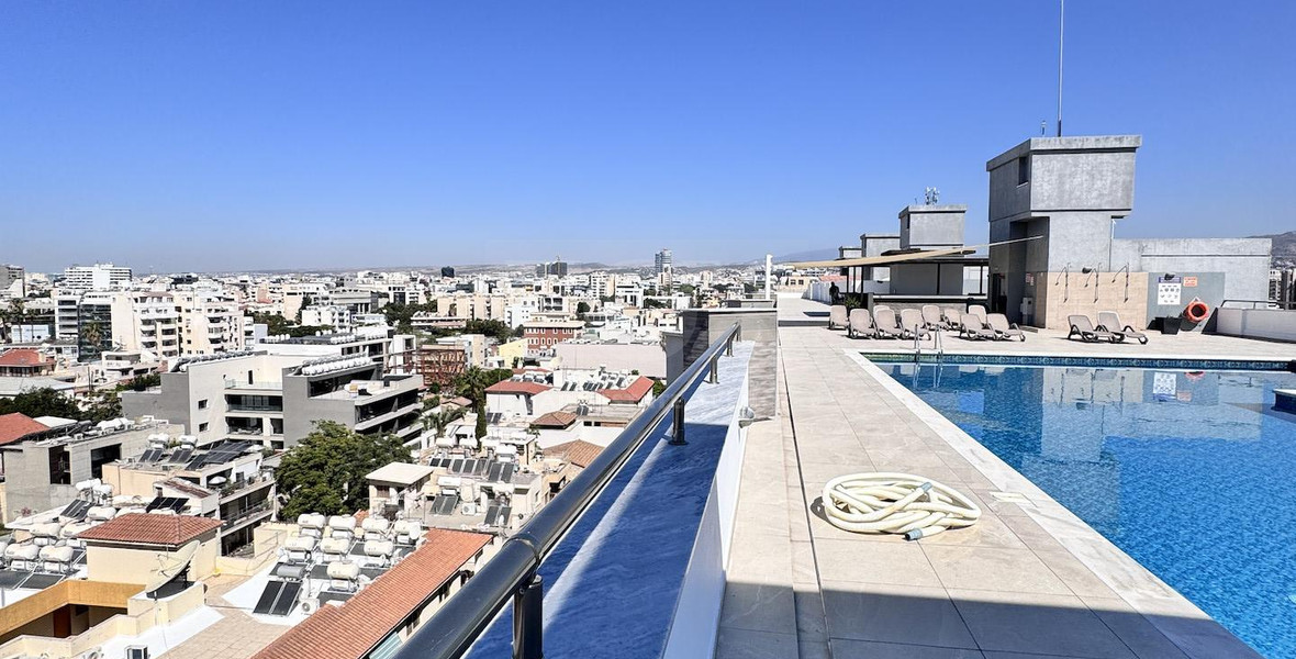 Luxury Beachfront Penthouse with Private Roof Garden in Limassol Sea Front
