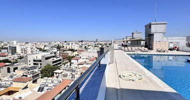 Luxury Beachfront Penthouse with Private Roof Garden in Limassol Sea Front