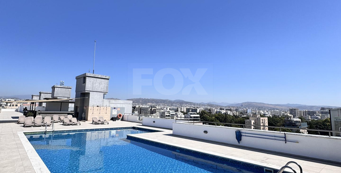 Luxury Beachfront Penthouse with Private Roof Garden in Limassol Sea Front