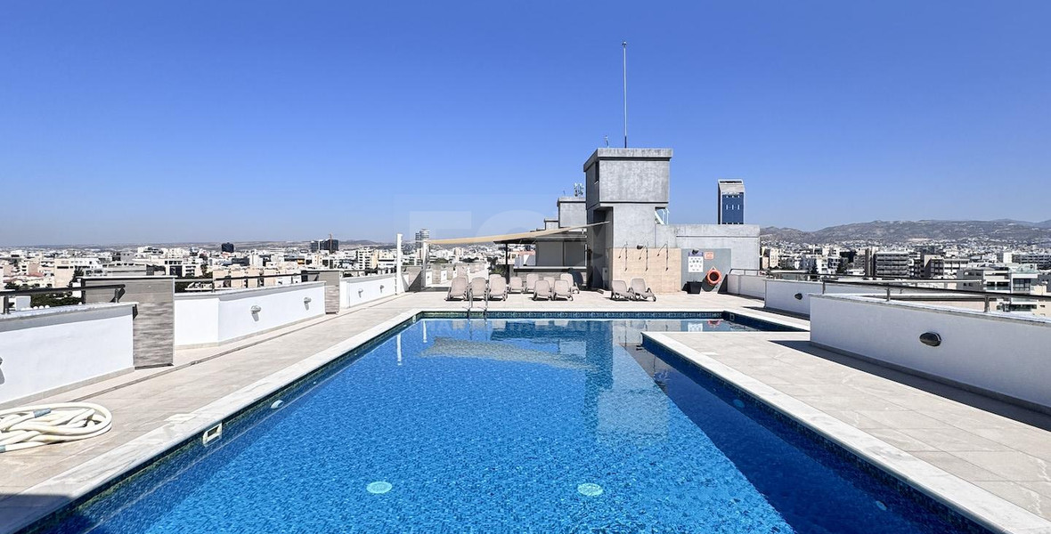 Luxury Beachfront Penthouse with Private Roof Garden in Limassol Sea Front