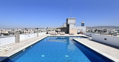 Luxury Beachfront Penthouse with Private Roof Garden in Limassol Sea Front