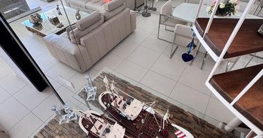 Luxury Beachfront Penthouse with Private Roof Garden in Limassol Sea Front
