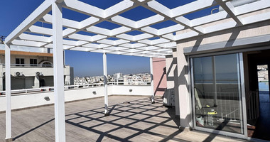 Luxury Beachfront Penthouse with Private Roof Garden in Limassol Sea Front
