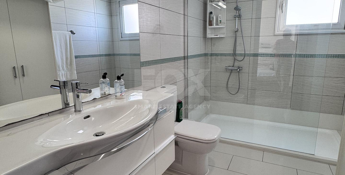 Luxury Beachfront Penthouse with Private Roof Garden in Limassol Sea Front