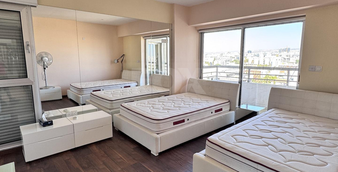Luxury Beachfront Penthouse with Private Roof Garden in Limassol Sea Front
