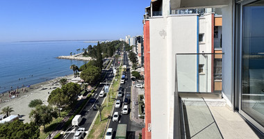 Luxury Beachfront Penthouse with Private Roof Garden in Limassol Sea Front