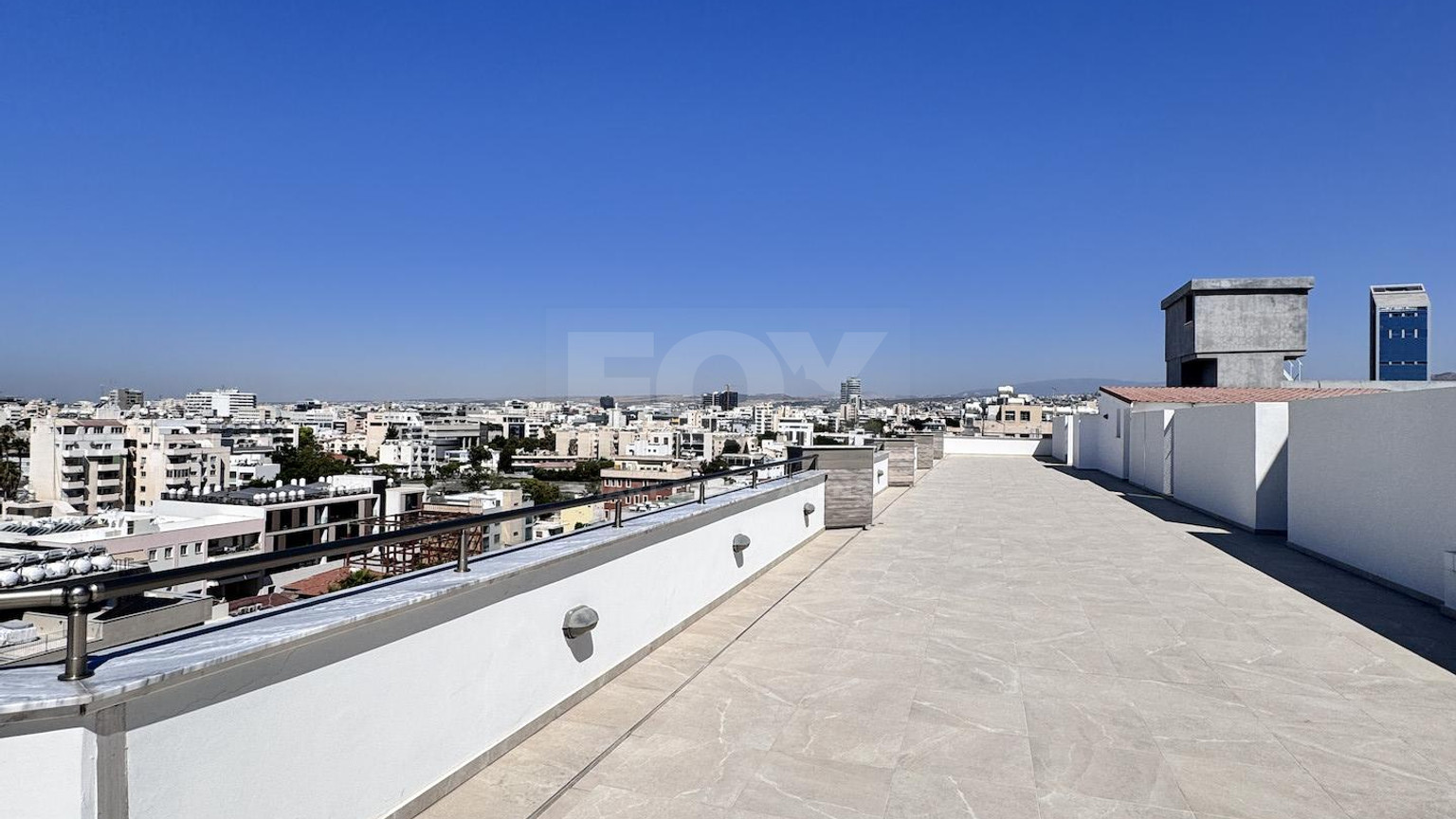 Luxury Beachfront Penthouse with Private Roof Garden in Limassol Sea Front
