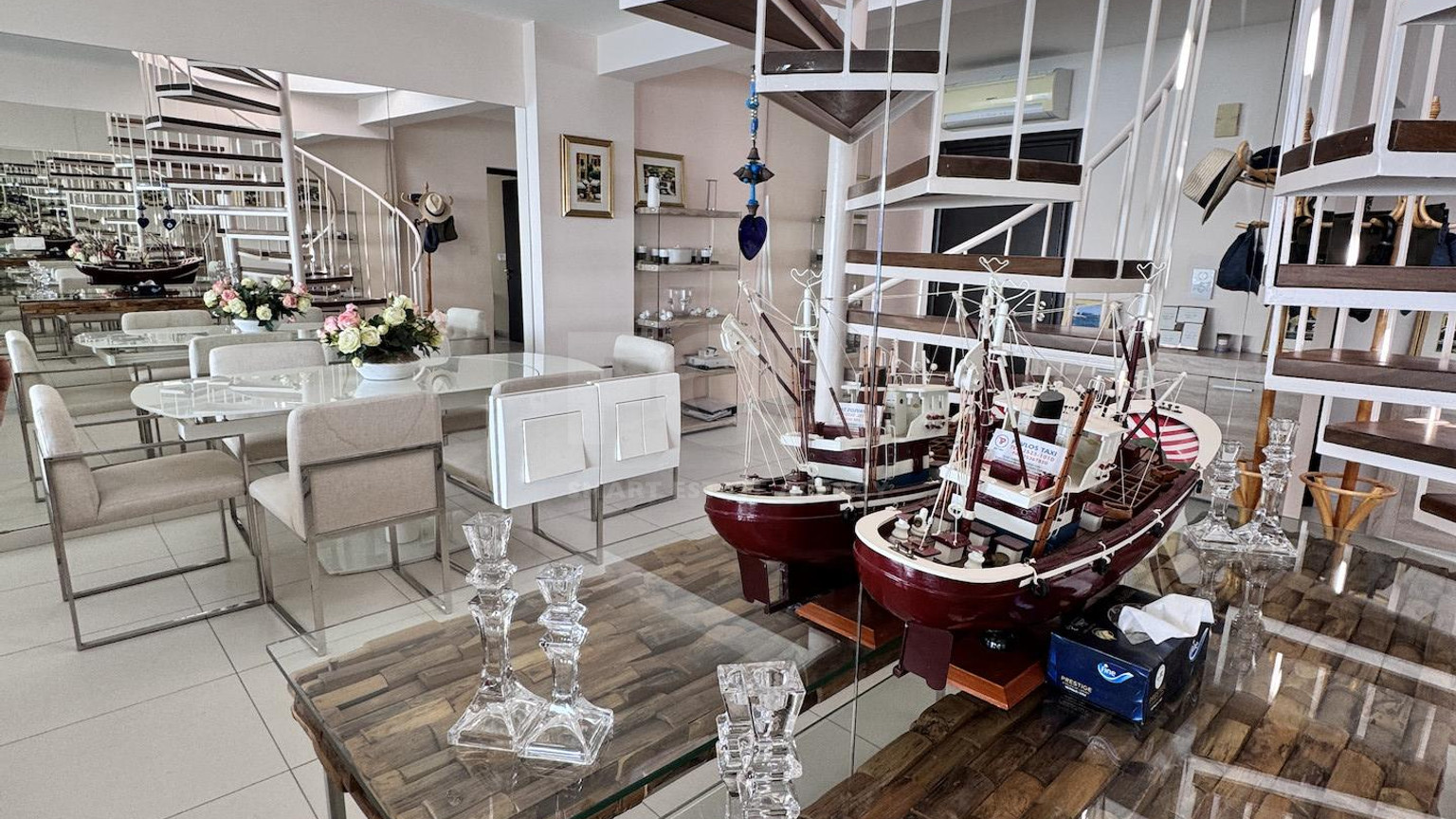 Luxury Beachfront Penthouse with Private Roof Garden in Limassol Sea Front