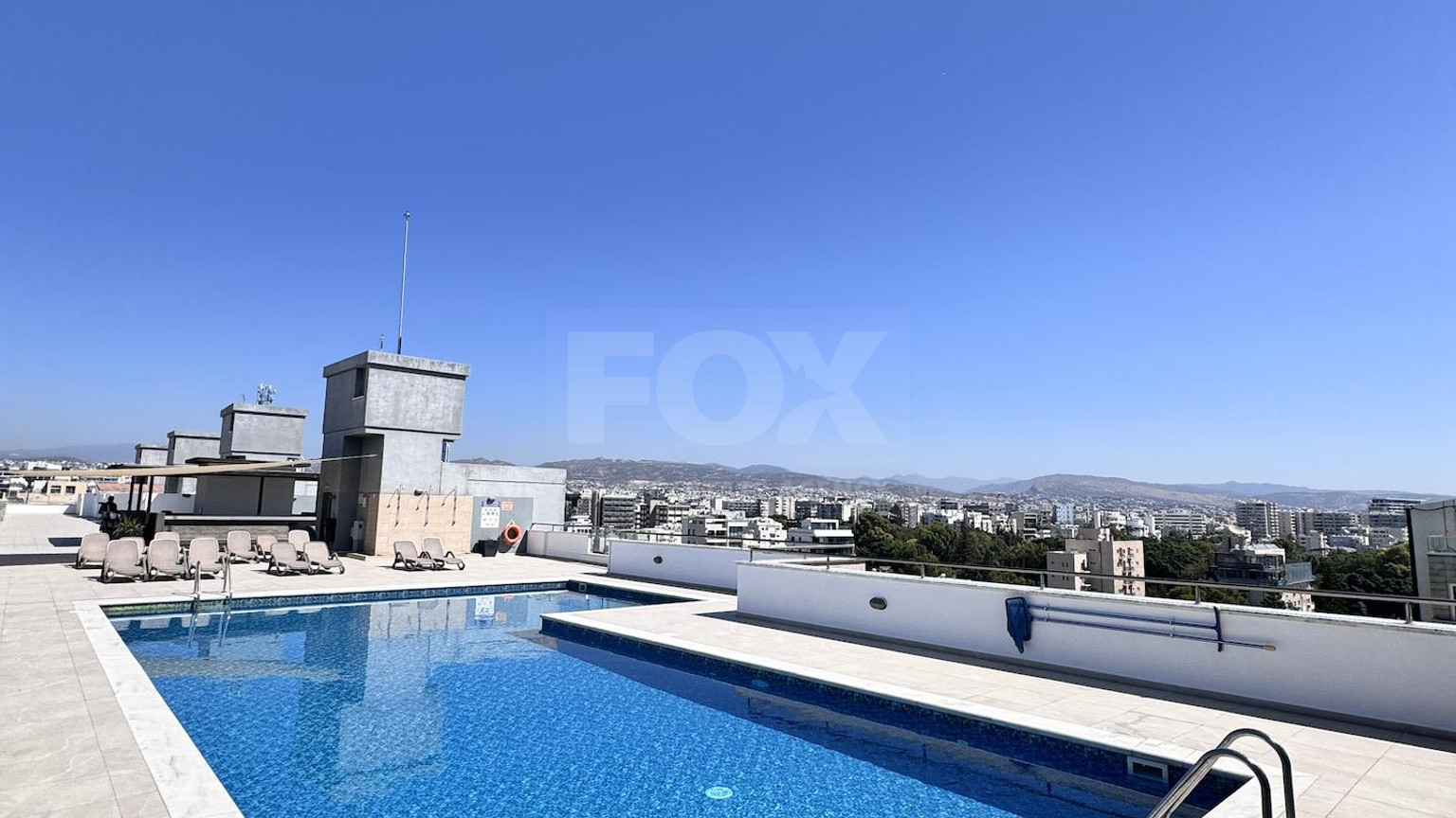 Luxury Beachfront Penthouse with Private Roof Garden in Limassol Sea Front