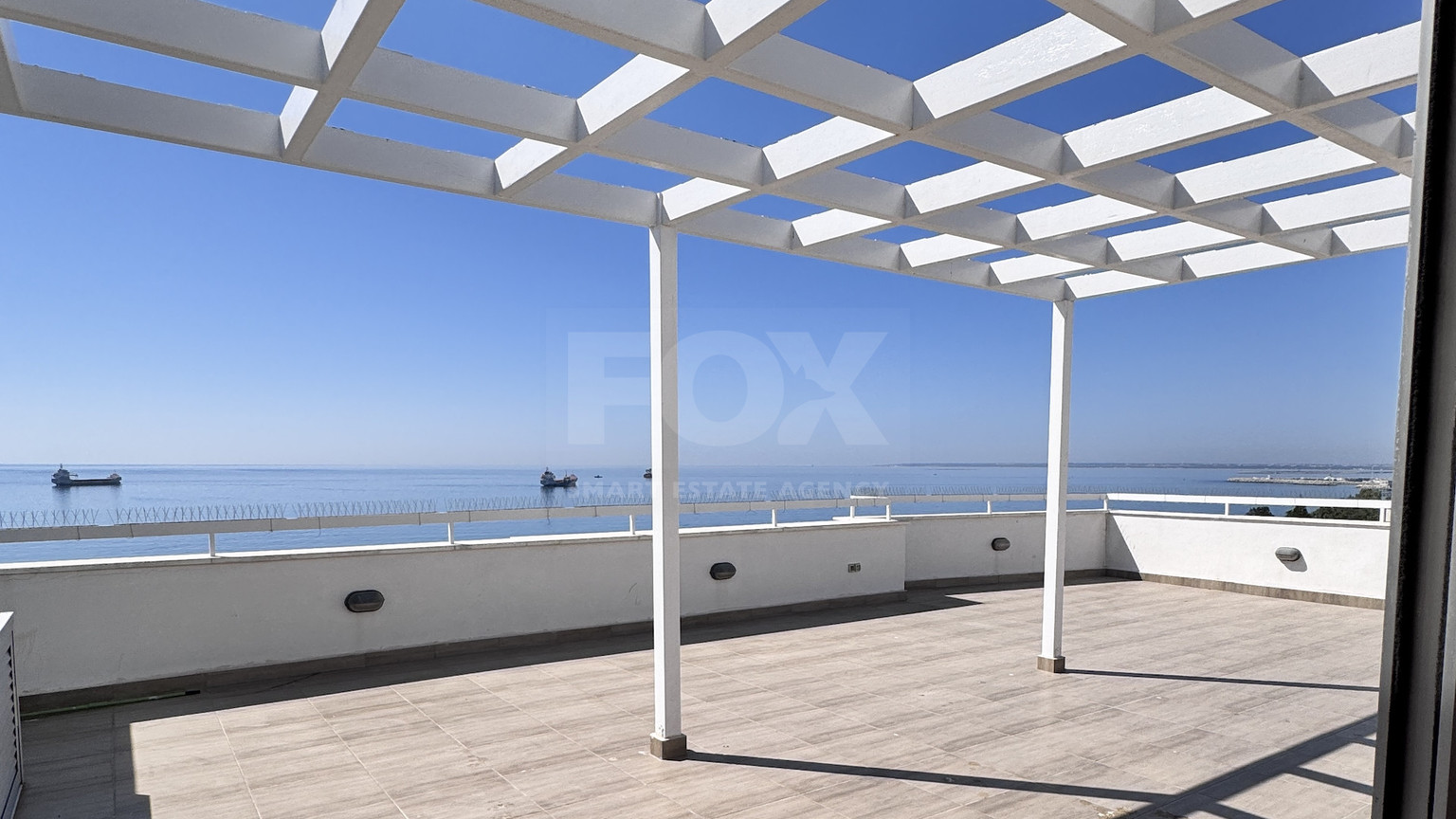 Luxury Beachfront Penthouse with Private Roof Garden in Limassol Sea Front