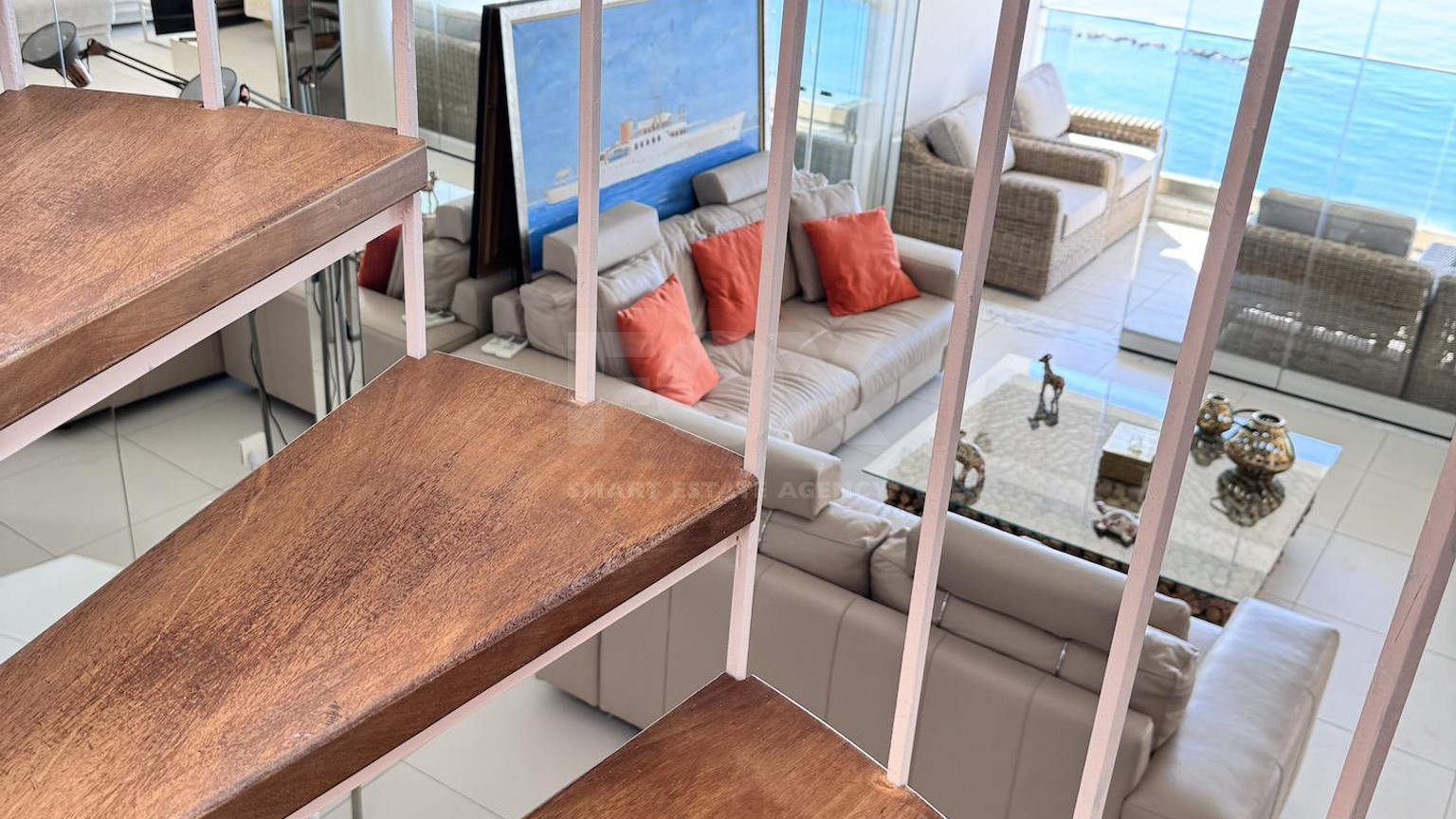 Luxury Beachfront Penthouse with Private Roof Garden in Limassol Sea Front