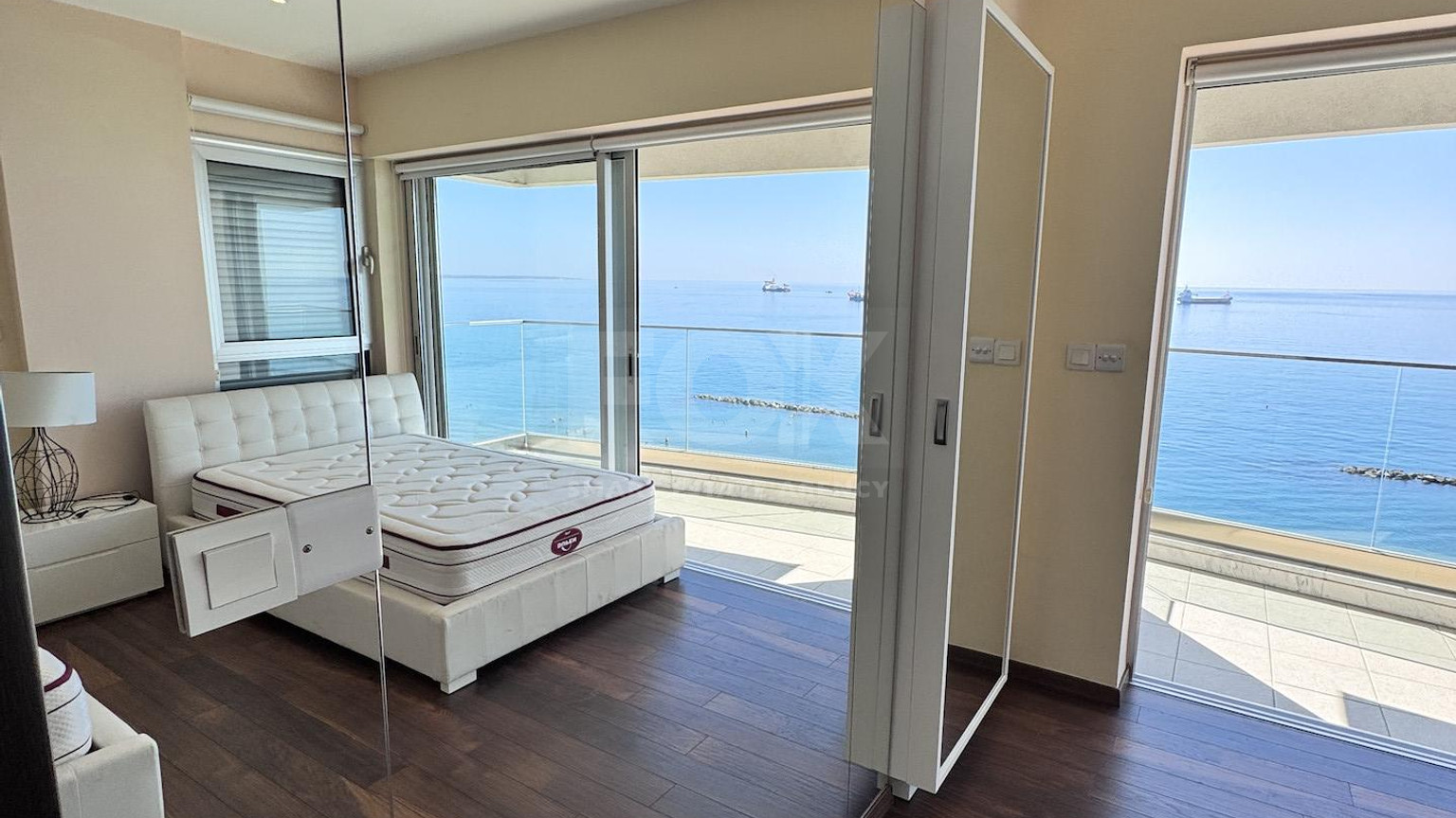 Luxury Beachfront Penthouse with Private Roof Garden in Limassol Sea Front