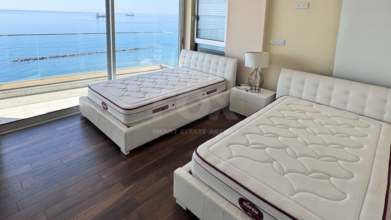Luxury Beachfront Penthouse with Private Roof Garden in Limassol Sea Front