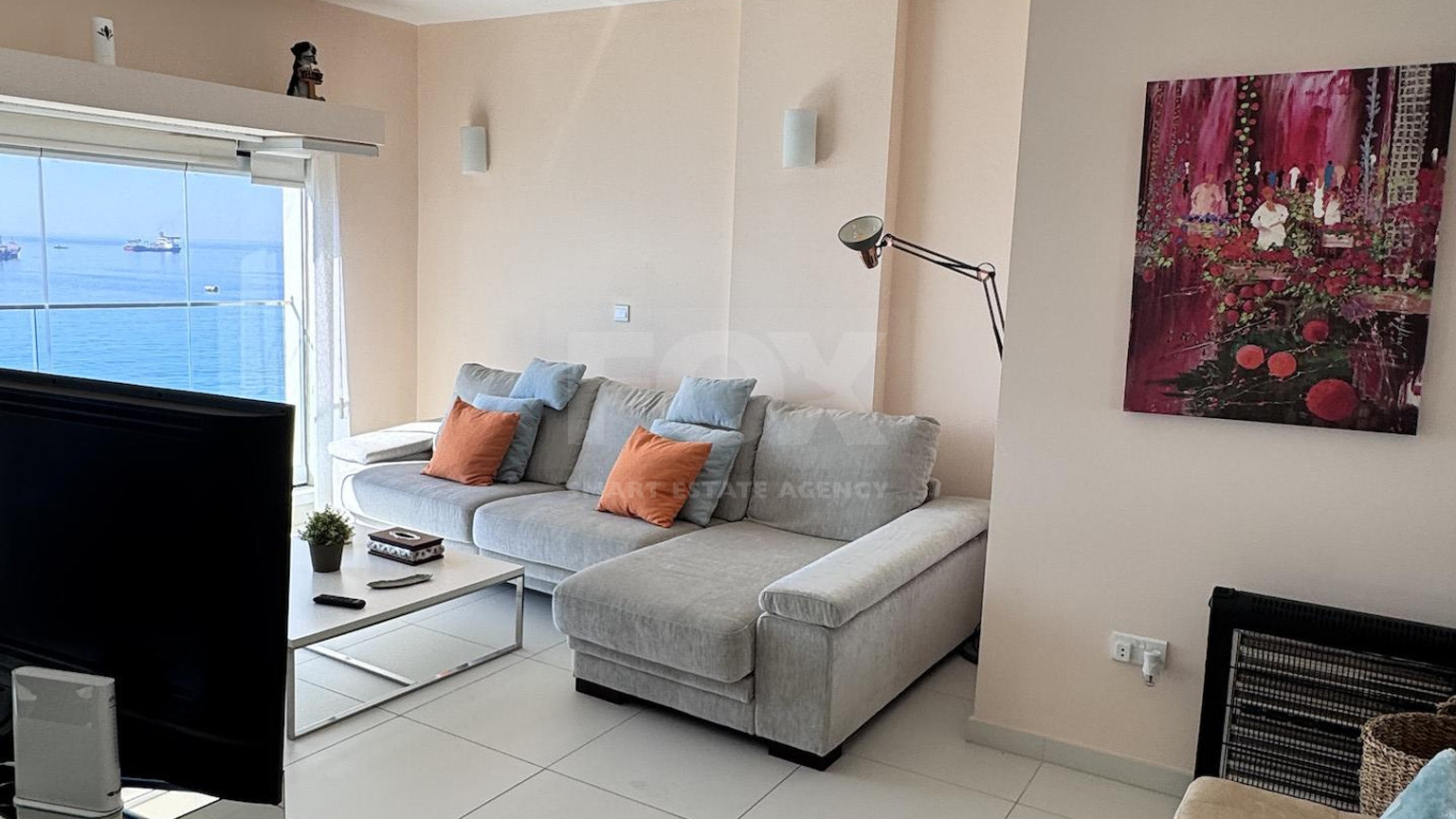 Luxury Beachfront Penthouse with Private Roof Garden in Limassol Sea Front
