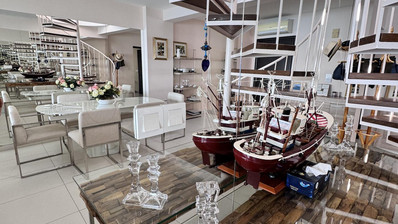 Luxury Beachfront Penthouse with Private Roof Garden in Limassol Sea Front
