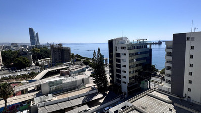 Luxury Beachfront Penthouse with Private Roof Garden in Limassol Sea Front