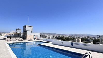 Luxury Beachfront Penthouse with Private Roof Garden in Limassol Sea Front