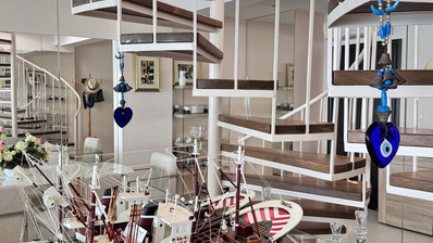 Luxury Beachfront Penthouse with Private Roof Garden in Limassol Sea Front