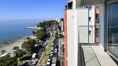 Luxury Beachfront Penthouse with Private Roof Garden in Limassol Sea Front