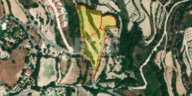 Land For Sale In Tsada Paphos Cyprus