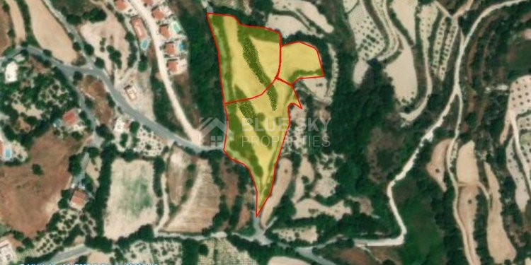 Land For Sale In Tsada Paphos Cyprus