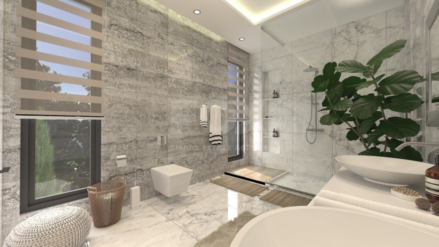 Ultra-Luxury five bedroom Beachfront Villa for Sale in Paphos | Steps from Marina with Sea Views