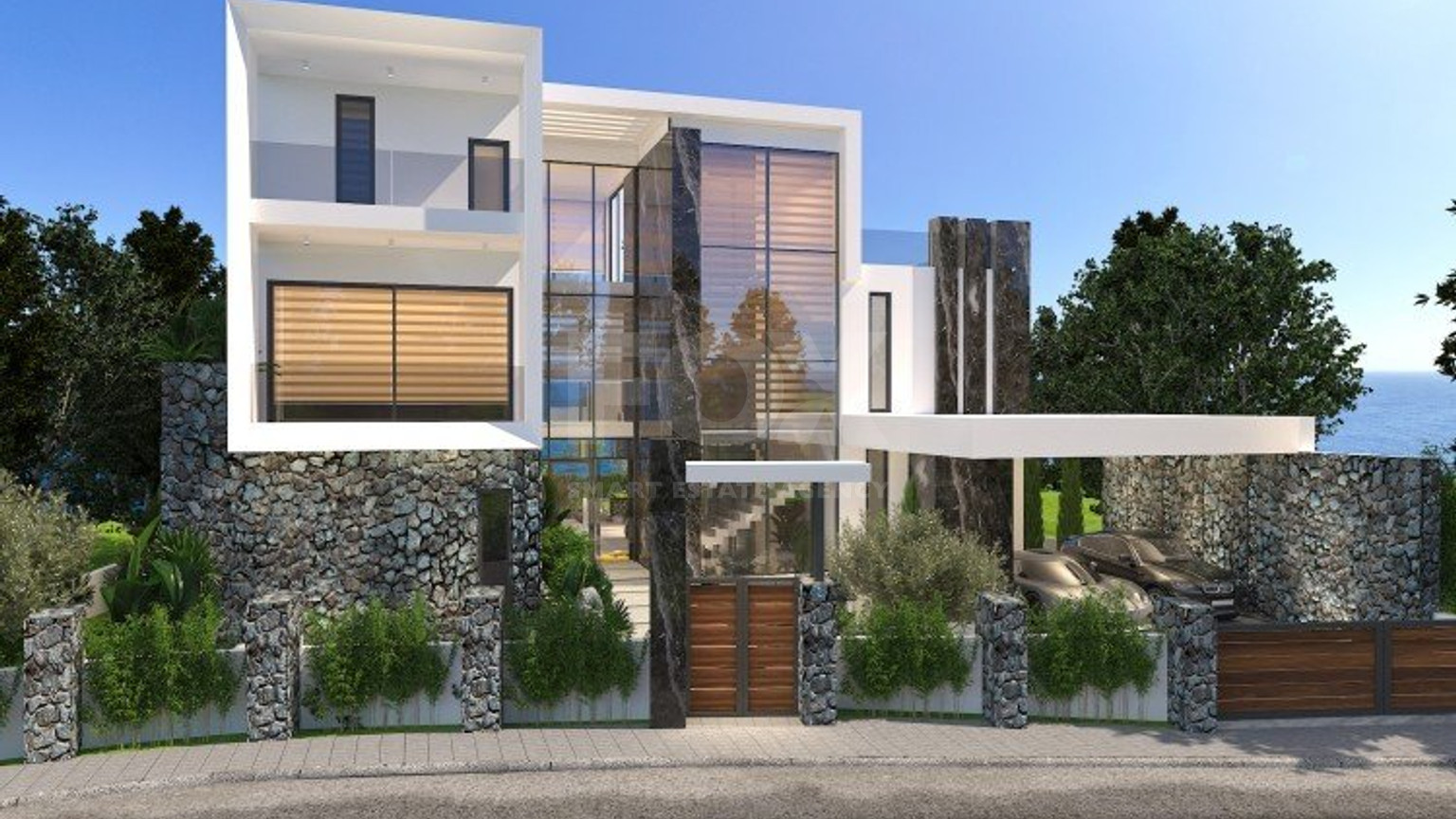 Ultra-Luxury five bedroom Beachfront Villa for Sale in Paphos | Steps from Marina with Sea Views