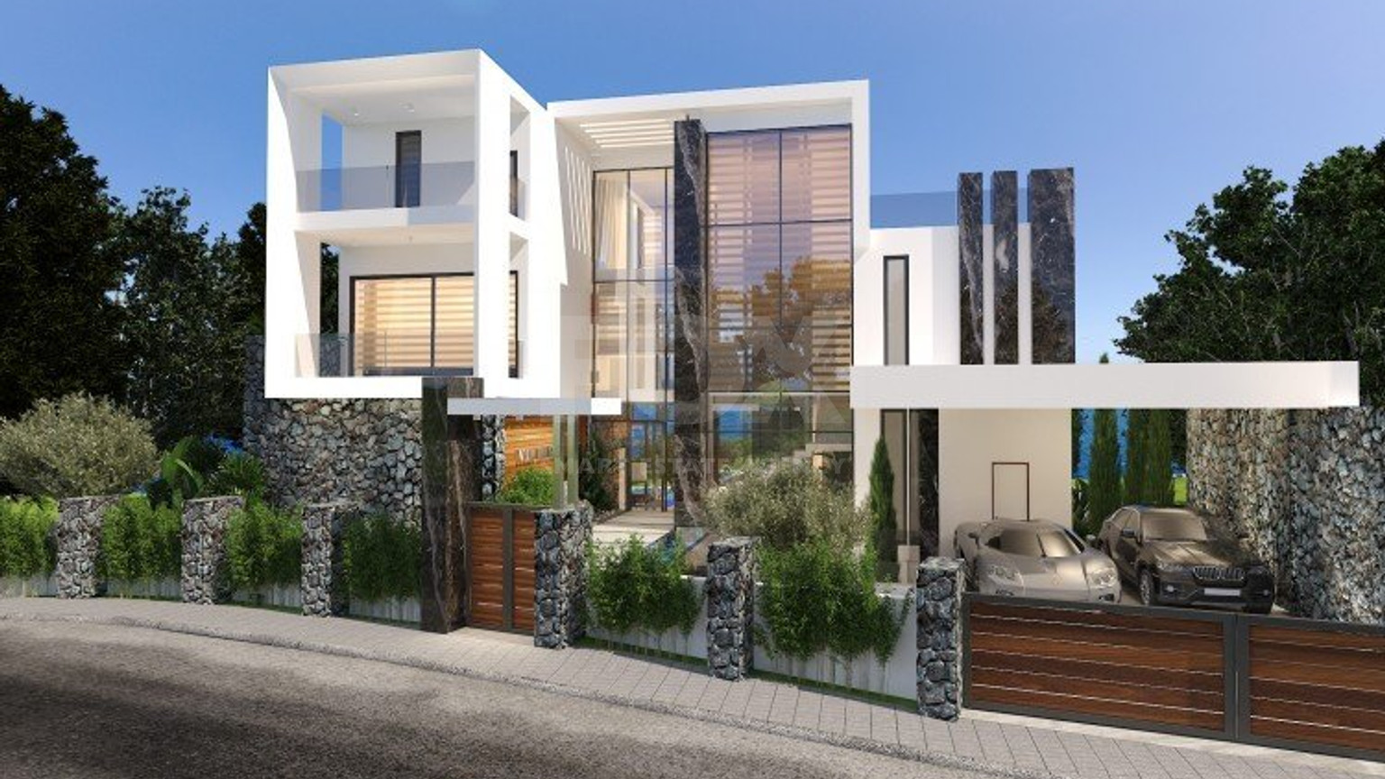 Ultra-Luxury five bedroom Beachfront Villa for Sale in Paphos | Steps from Marina with Sea Views
