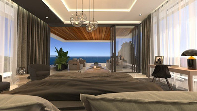 Ultra-Luxury five bedroom Beachfront Villa for Sale in Paphos | Steps from Marina with Sea Views