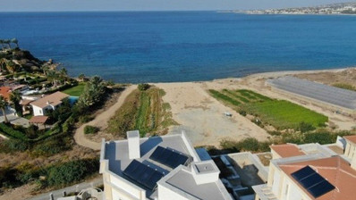 Ultra-Luxury five bedroom Beachfront Villa for Sale in Paphos | Steps from Marina with Sea Views