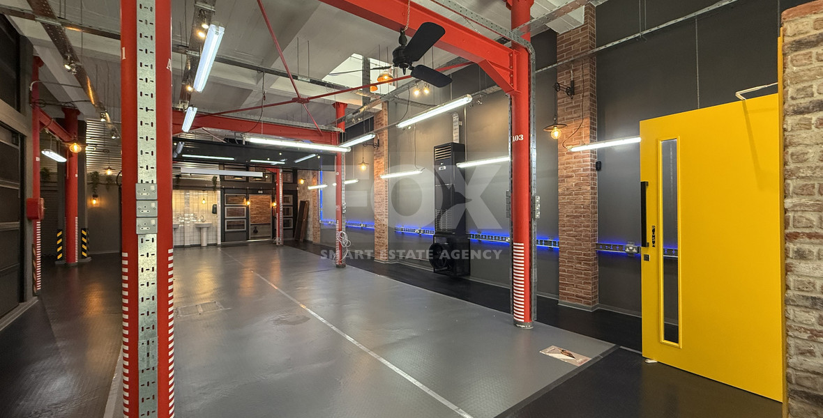 INDUSTRIAL STYLE COMMERCIAL OFFICE SPACE FOR RENT IN HISTORICAL TOWN OF LIMASSOL.