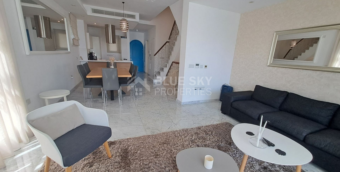 Exclusive Seafront Three bedroom Villa on Limassol Marina For Sale