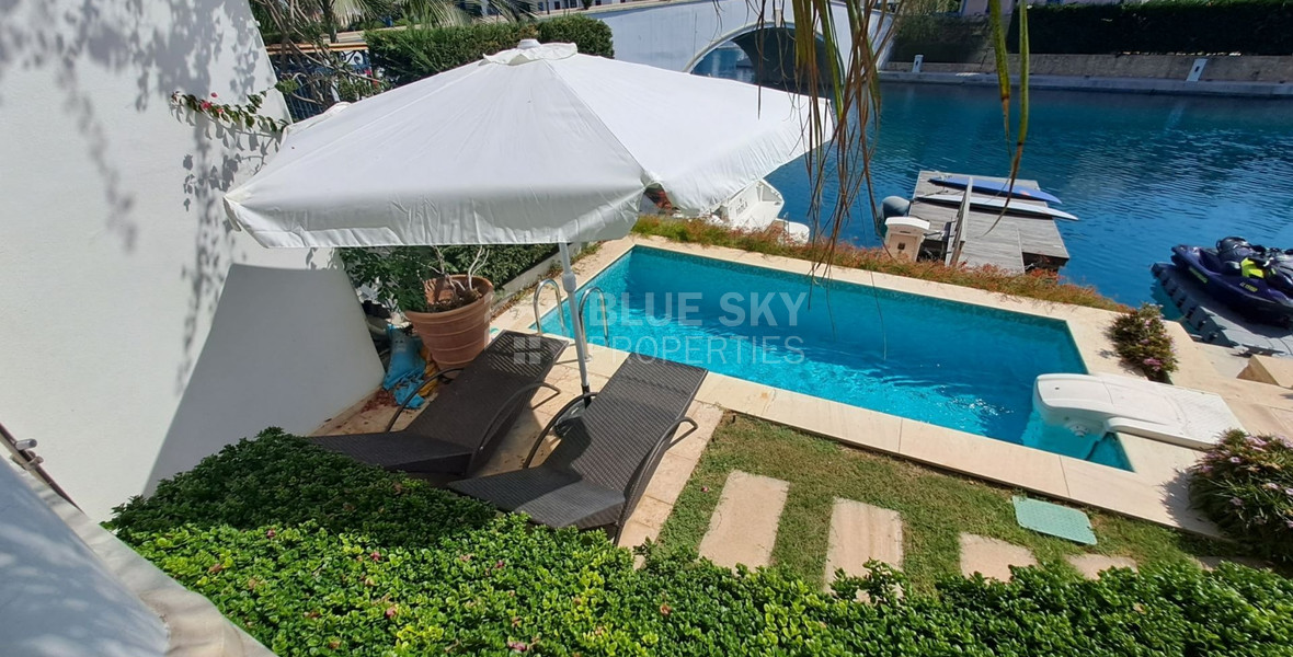 Exclusive Seafront Three bedroom Villa on Limassol Marina For Sale