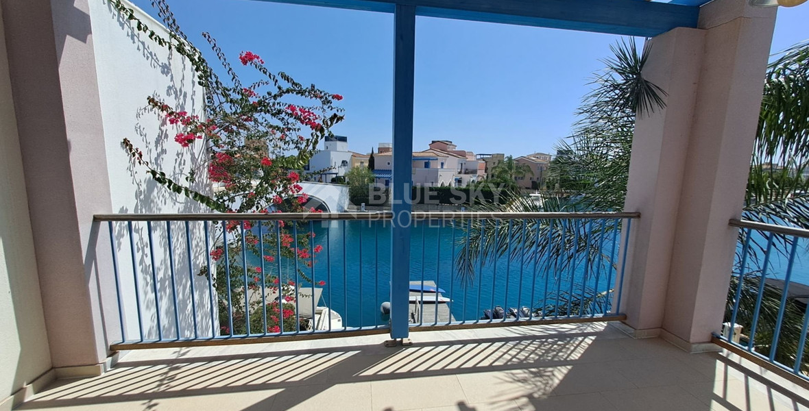 Exclusive Seafront Three bedroom Villa on Limassol Marina For Sale