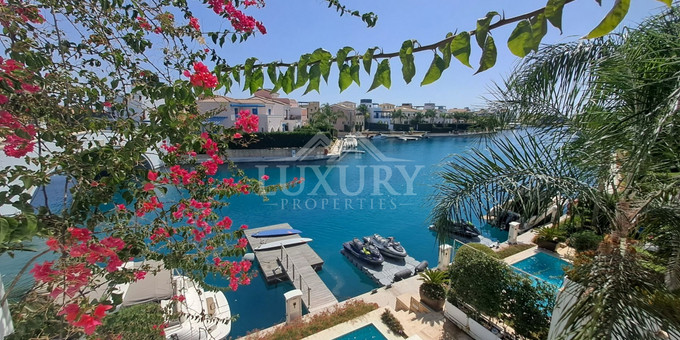 Exclusive Seafront Three bedroom Villa on Limassol Marina For Sale