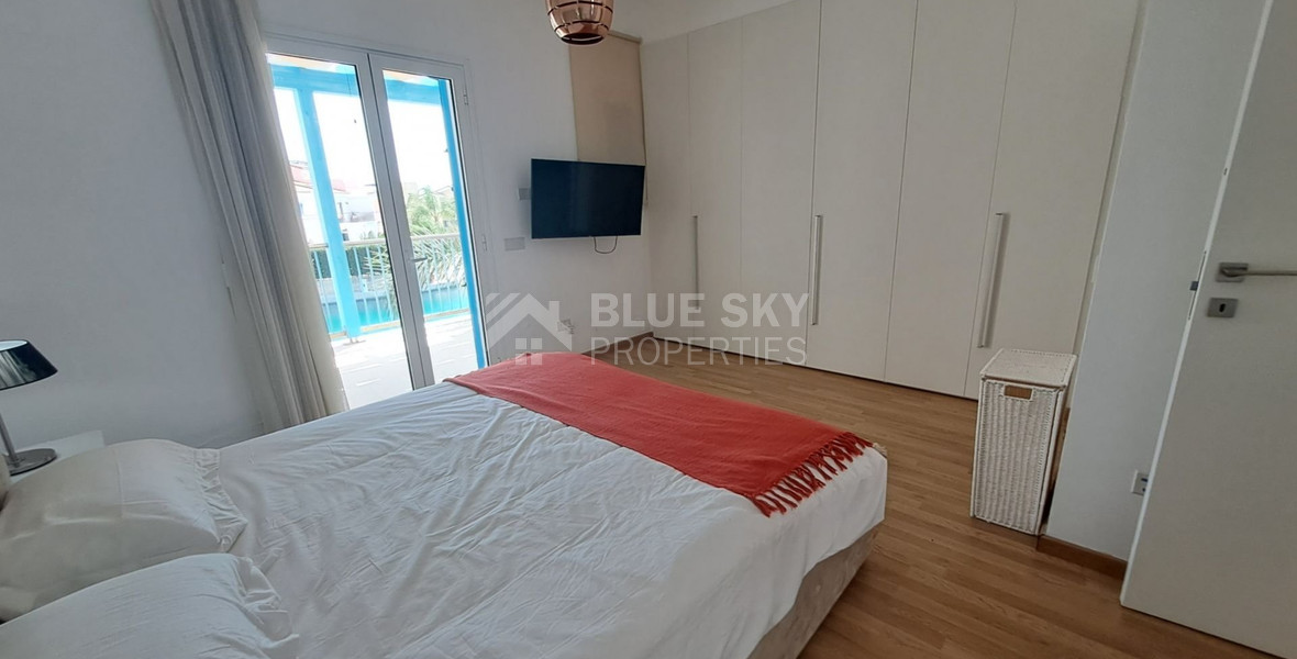 Exclusive Seafront Three bedroom Villa on Limassol Marina For Sale