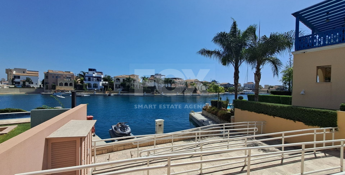 Exclusive Seafront Three bedroom Villa on Limassol Marina For Sale