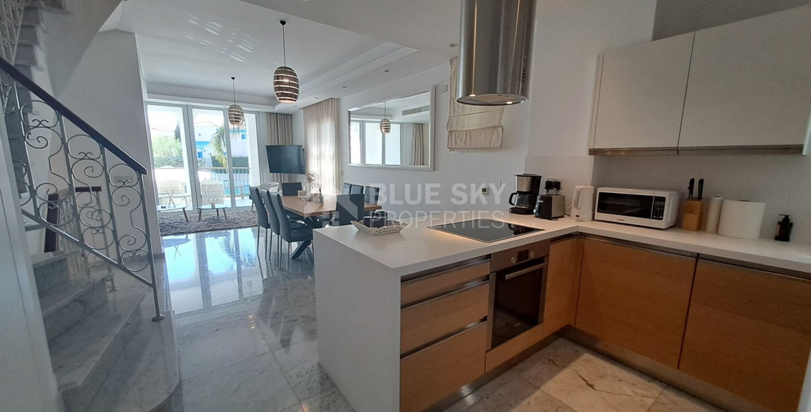 Exclusive Seafront Three bedroom Villa on Limassol Marina For Sale