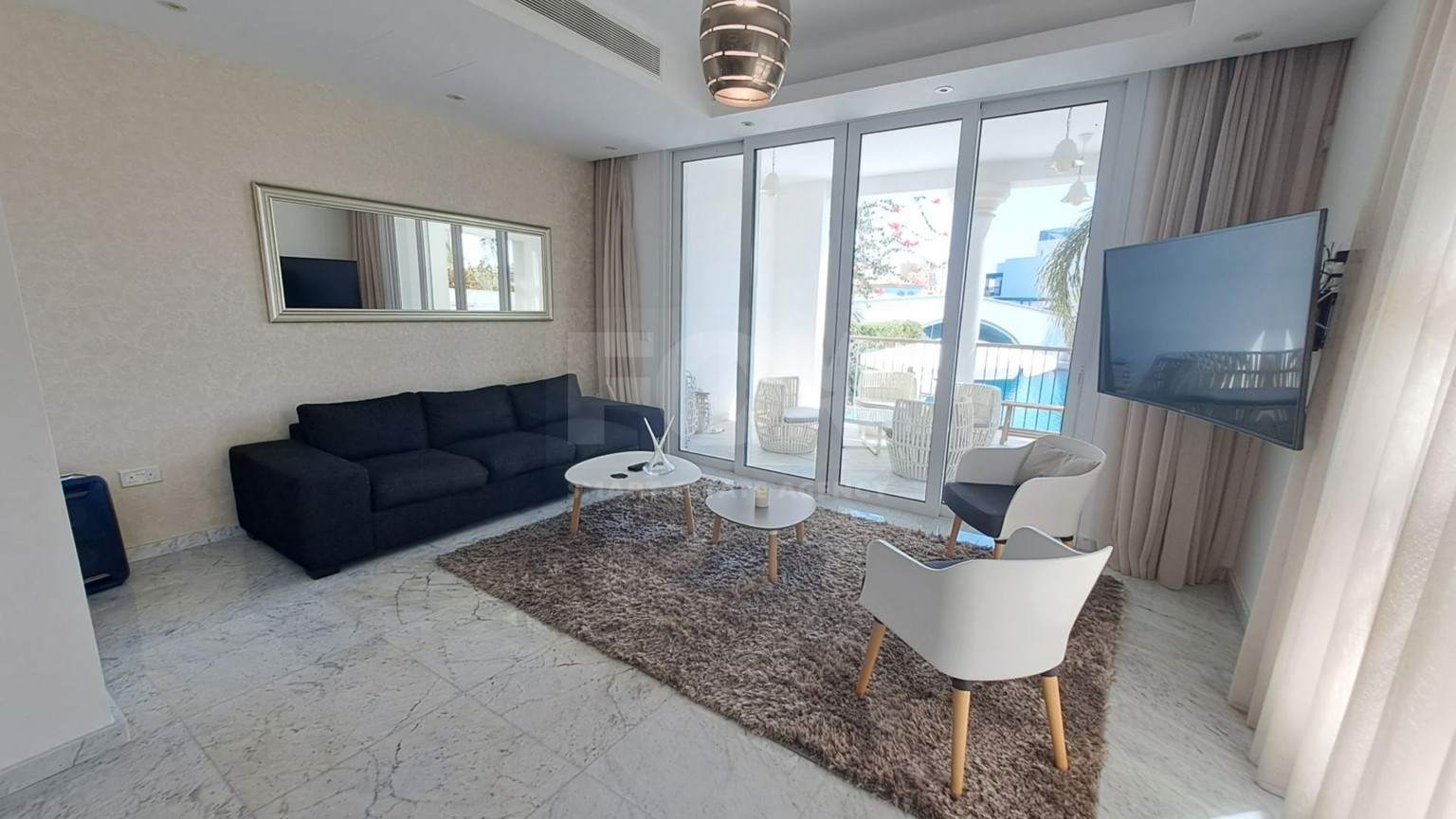Exclusive Seafront Three bedroom Villa on Limassol Marina For Sale