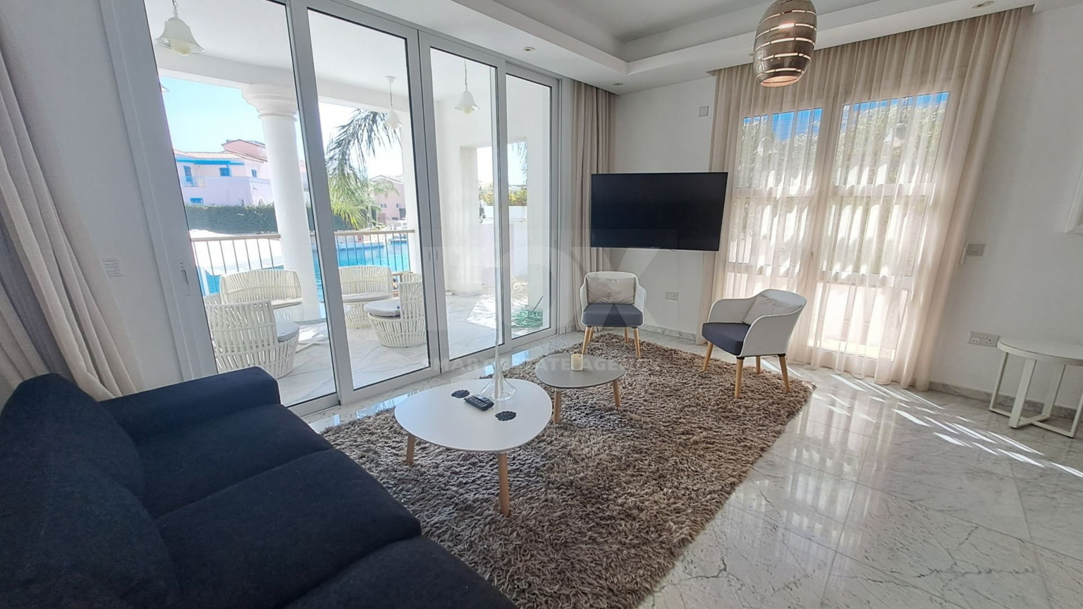 Exclusive Seafront Three bedroom Villa on Limassol Marina For Sale