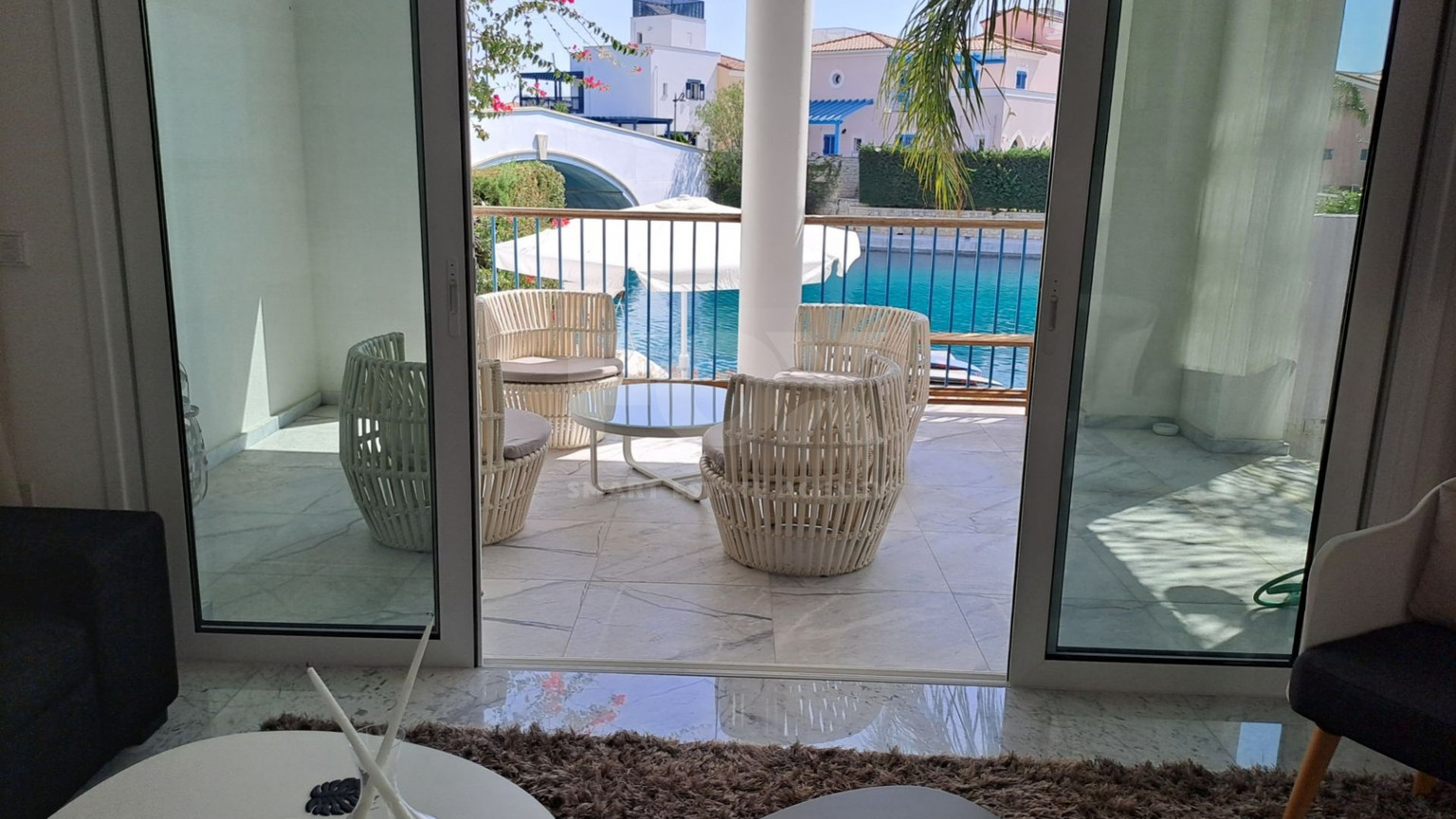 Exclusive Seafront Three bedroom Villa on Limassol Marina For Sale