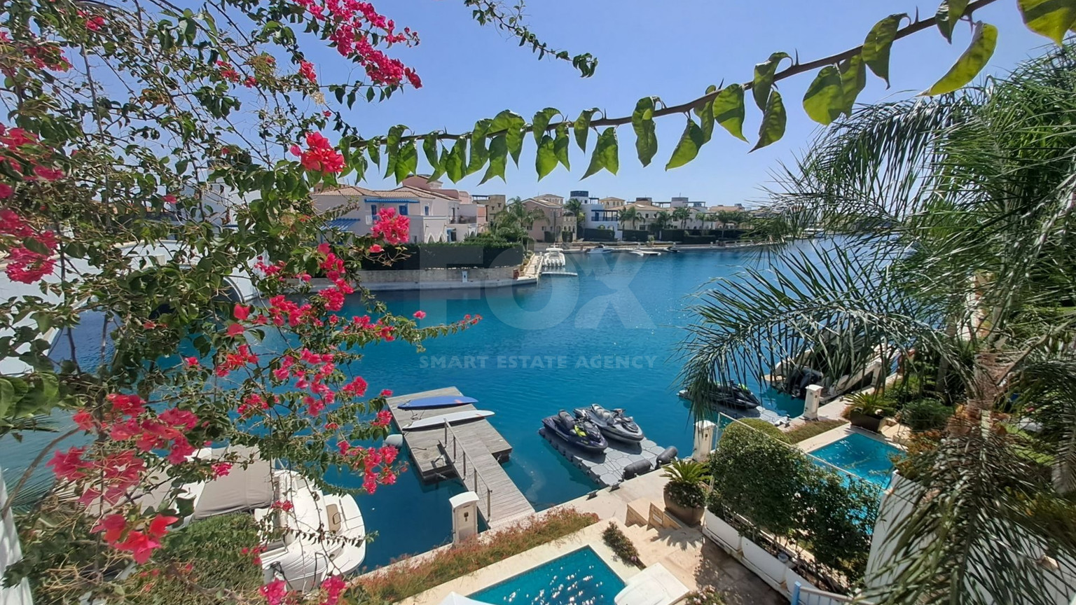 Exclusive Seafront Three bedroom Villa on Limassol Marina For Sale