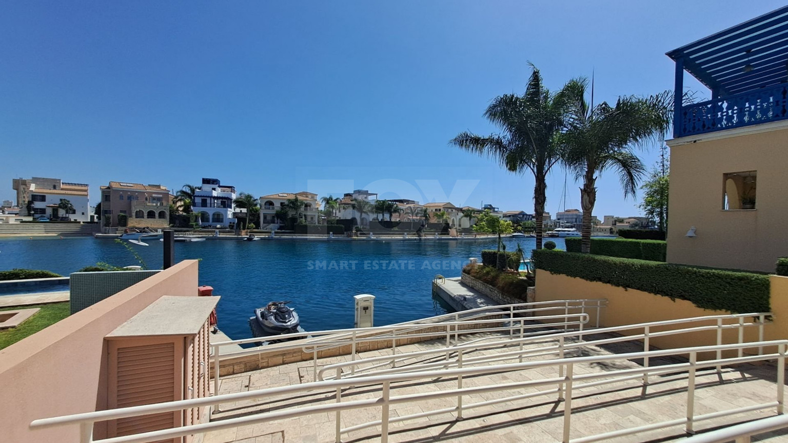 Exclusive Seafront Three bedroom Villa on Limassol Marina For Sale