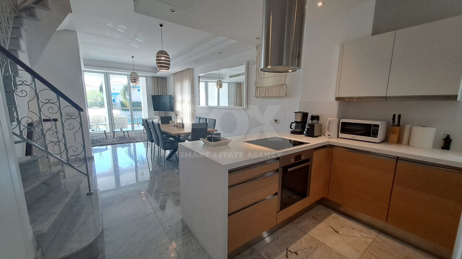 Exclusive Seafront Three bedroom Villa on Limassol Marina For Sale