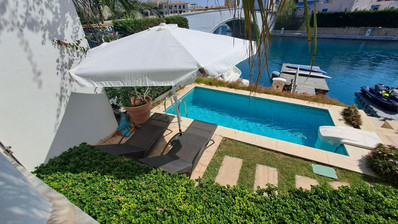 Exclusive Seafront Three bedroom Villa on Limassol Marina For Sale