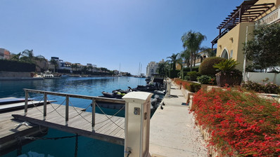 Exclusive Seafront Three bedroom Villa on Limassol Marina For Sale