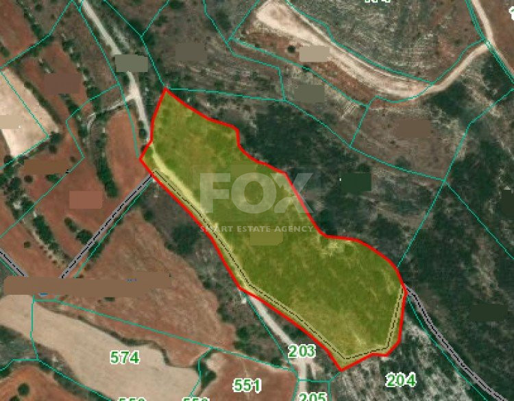 Land For Sale In Tsada Paphos Cyprus