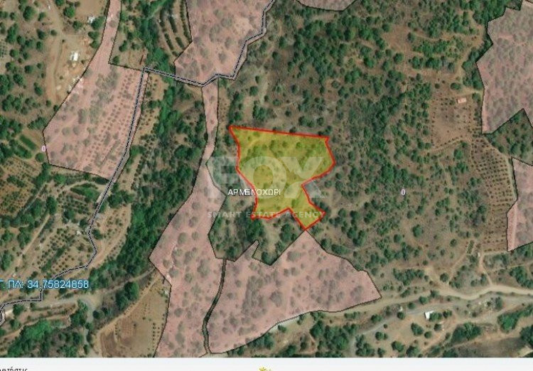 Land For Sale In Armenochori Limassol Cyprus
