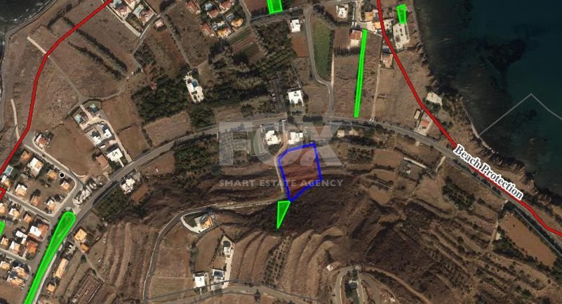 Land For Sale In Pomos Paphos Cyprus